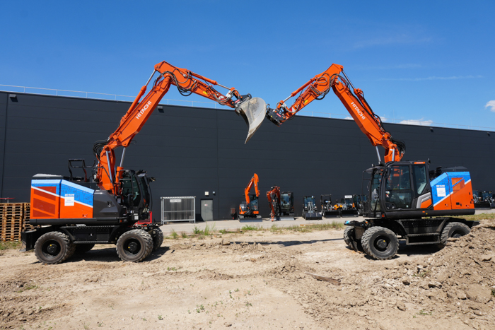 geschichte meilensteine 2024 heute wheeled excavator kteg hitachi suncar ag
